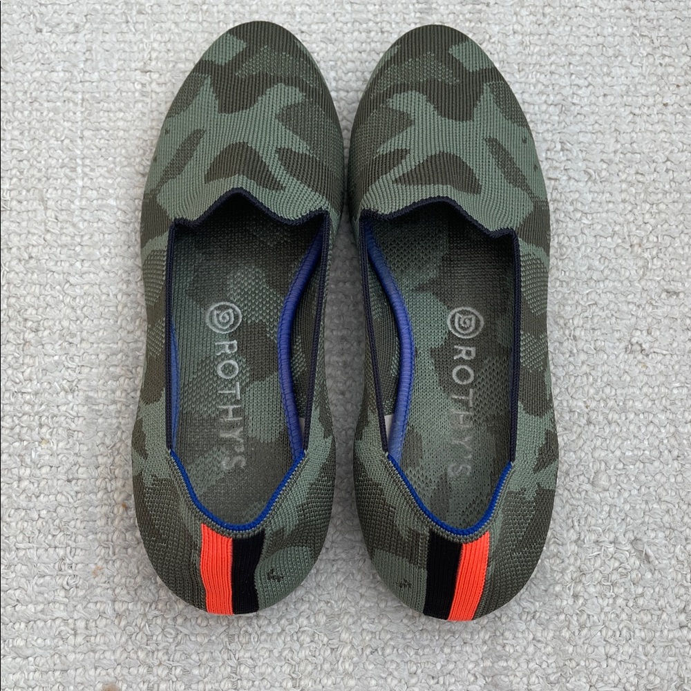 ROTHY'S Camouflage Loafer Size 9.5
